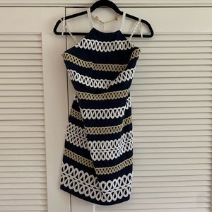 Lilly Pulitzer Nautical Halter Dress
